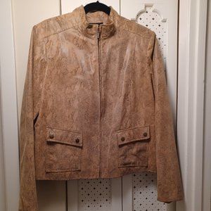 Vintage Alfani leather jacket - Size XL